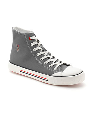 U S Polo Assn Men Vlair Grey Classics Sneakers