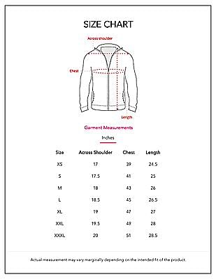 Us Polo Size Chart Jacket