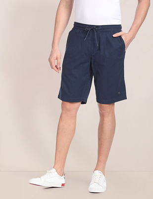 U S Polo Assn Elasticised Waist Twill Shorts