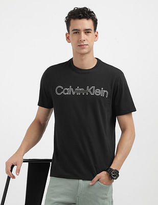 Calvin Klein Jeans Double Standard Logo T-Shirt