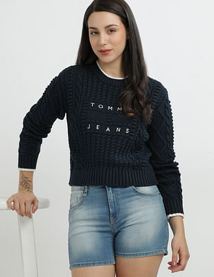 Tommy Hilfiger Sustainable Bubble Cable Sweater