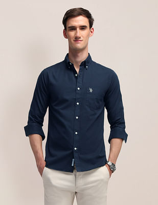 U S Polo Assn Tailored Fit Cotton Shirt