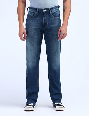 Flying Machine F-Jango Straight Fit Washed Jeans