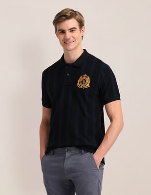 U S Polo Assn Solid Slim Fit Polo Shirt