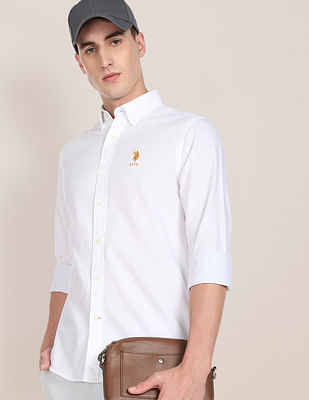 Buy White Triple Striped Shirts for Men Online in India -Beyoung