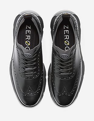 Buy Cole Haan Men Black 4.ZERØGRAND Wingtip Oxford - NNNOW.com