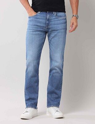 U S Polo Assn Denim Co Harold Slim Straight Fit Blue Jeans