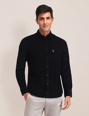 U S Polo Assn Tailored Fit Corduroy Shirt