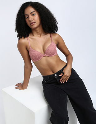 Calvin Klein Underwear Lightly Padded Lined Semi Bra