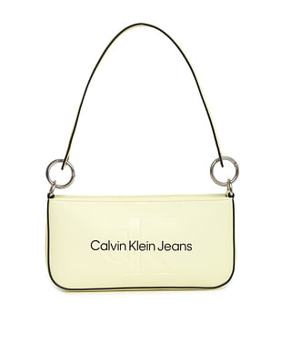 Buy Calvin Klein Women Brown Monogram Print Tote Bag - NNNOW.com