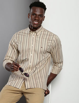 Tommy Hilfiger Vertical Stripe Twill Shirt