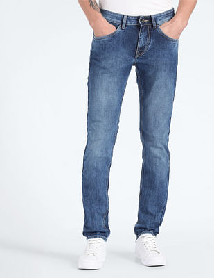 Flying Machine Jackson Skinny Fit Mid Rise Jeans