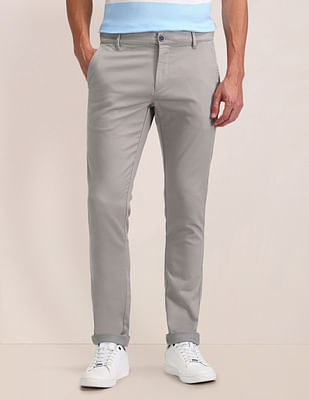 U S Polo Assn Mid Rise Regular Fit Trousers