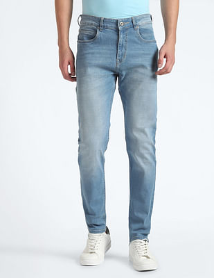 Flying Machine Stone Wash Slim Tapered Fit Jeans