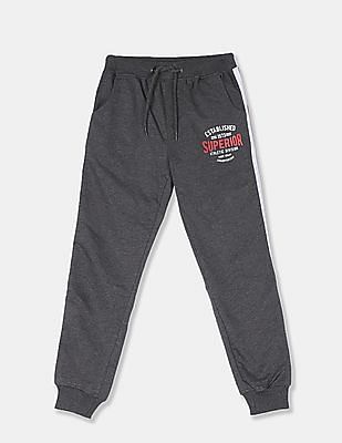 grey drawstring joggers