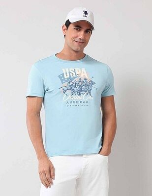 Buy U.S. Polo Assn. Denim Co. Brand Printed Muscle Fit T