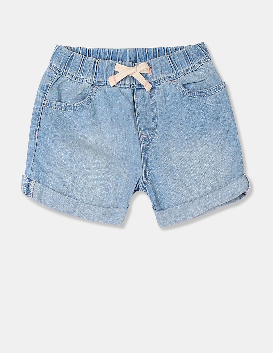 toddler blue jean shorts