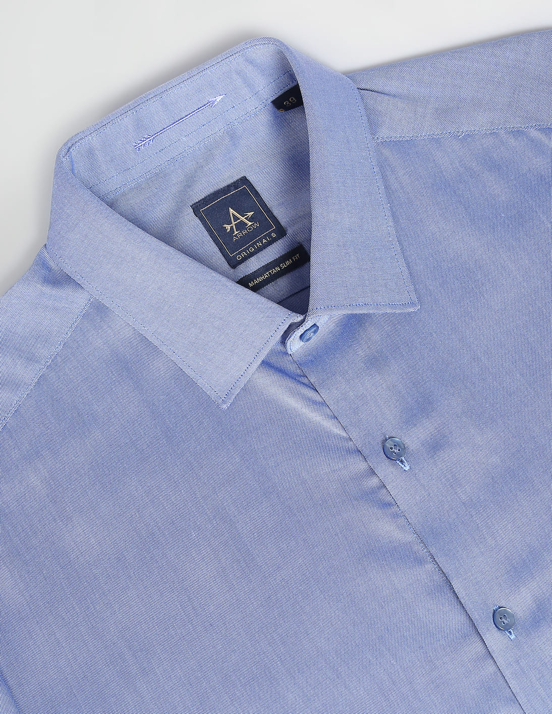 Buy Arrow Solid Oxford Shirt - NNNOW.com