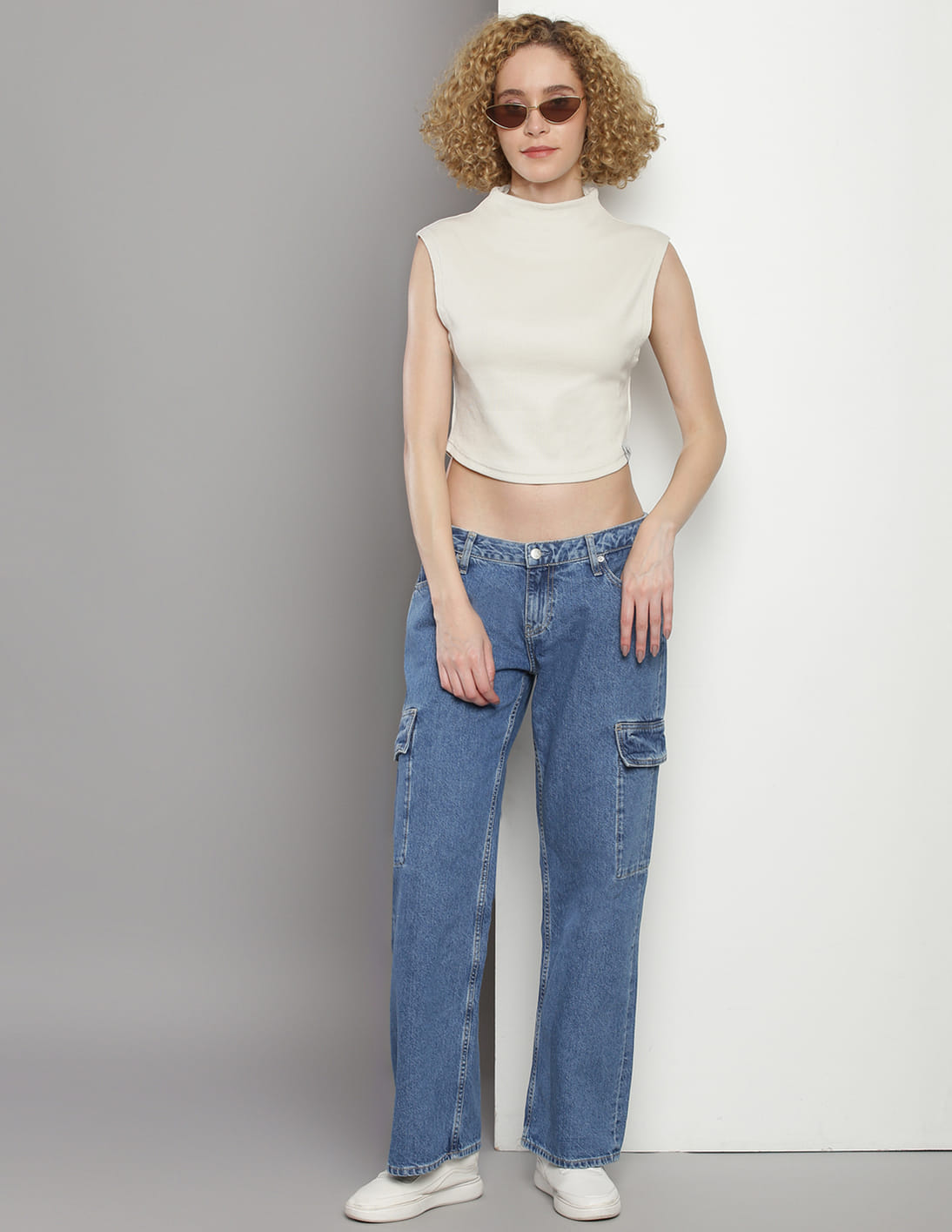 chimalaSELVAGE DENIM DEEP RISE BAGGY CUT 女性 パンツ