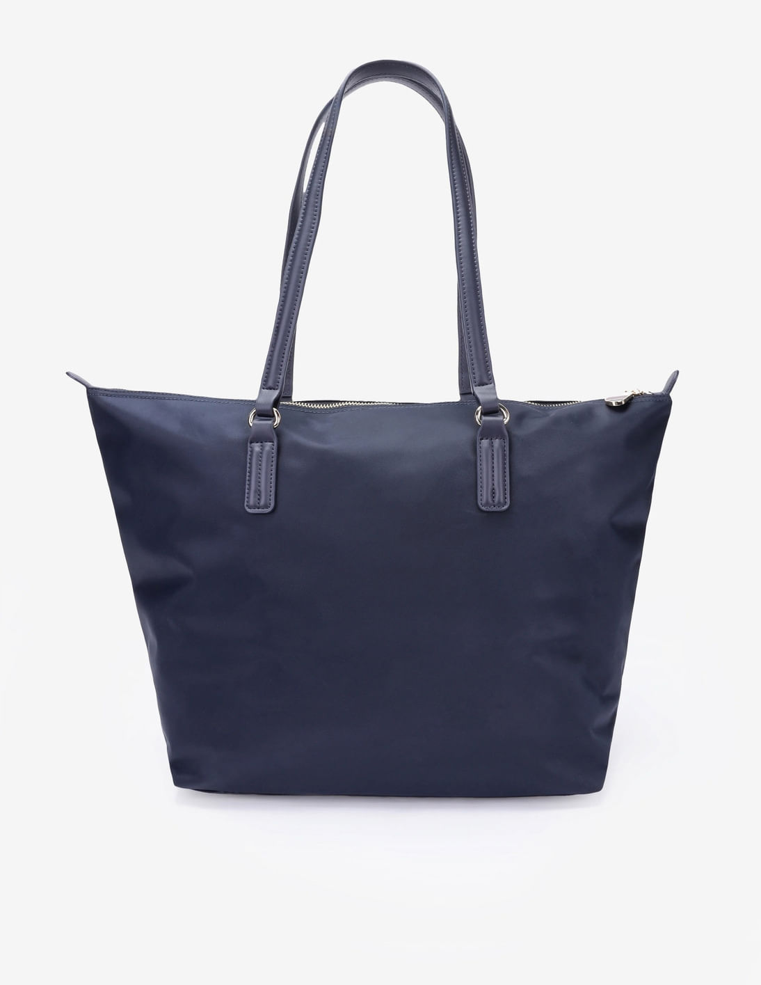 Buy Tommy Hilfiger Solid Blue Nylon Tote Bag - NNNOW.com