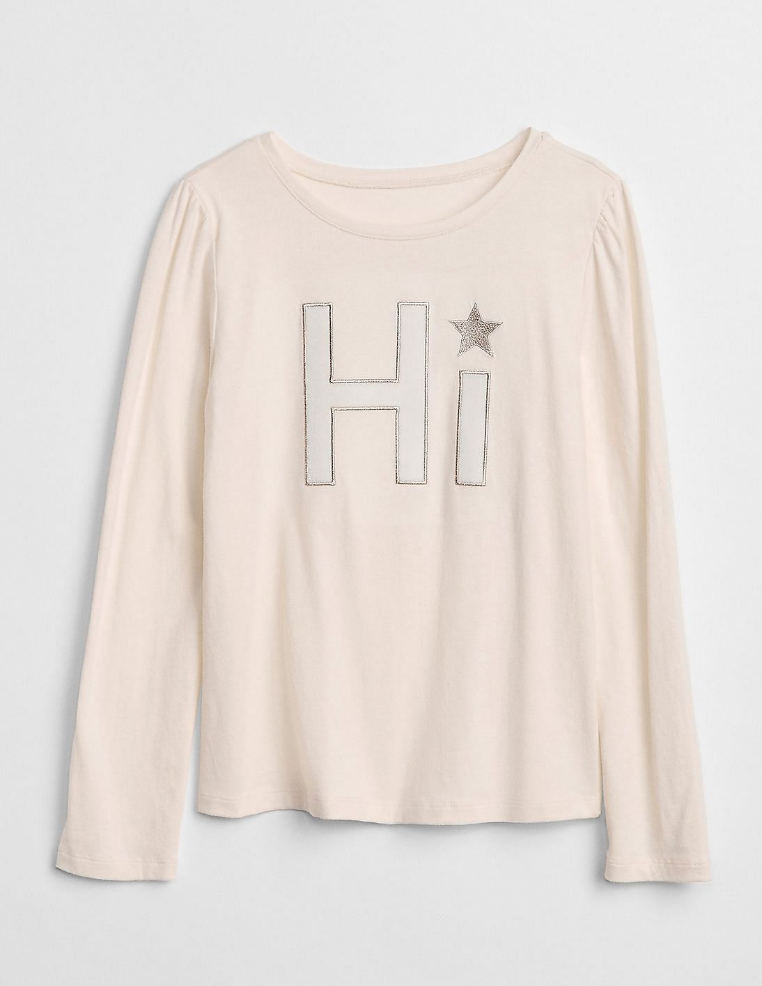 gap long sleeve white t shirt