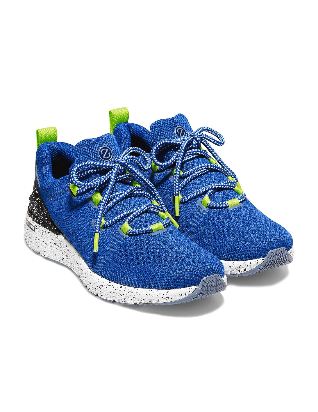 Cole Haan Kids Sneakers in Blue and Neon Yellow Cole Haan | Shoes | Cole Haan Kids Sneakers In Blue And Neon  main image 4