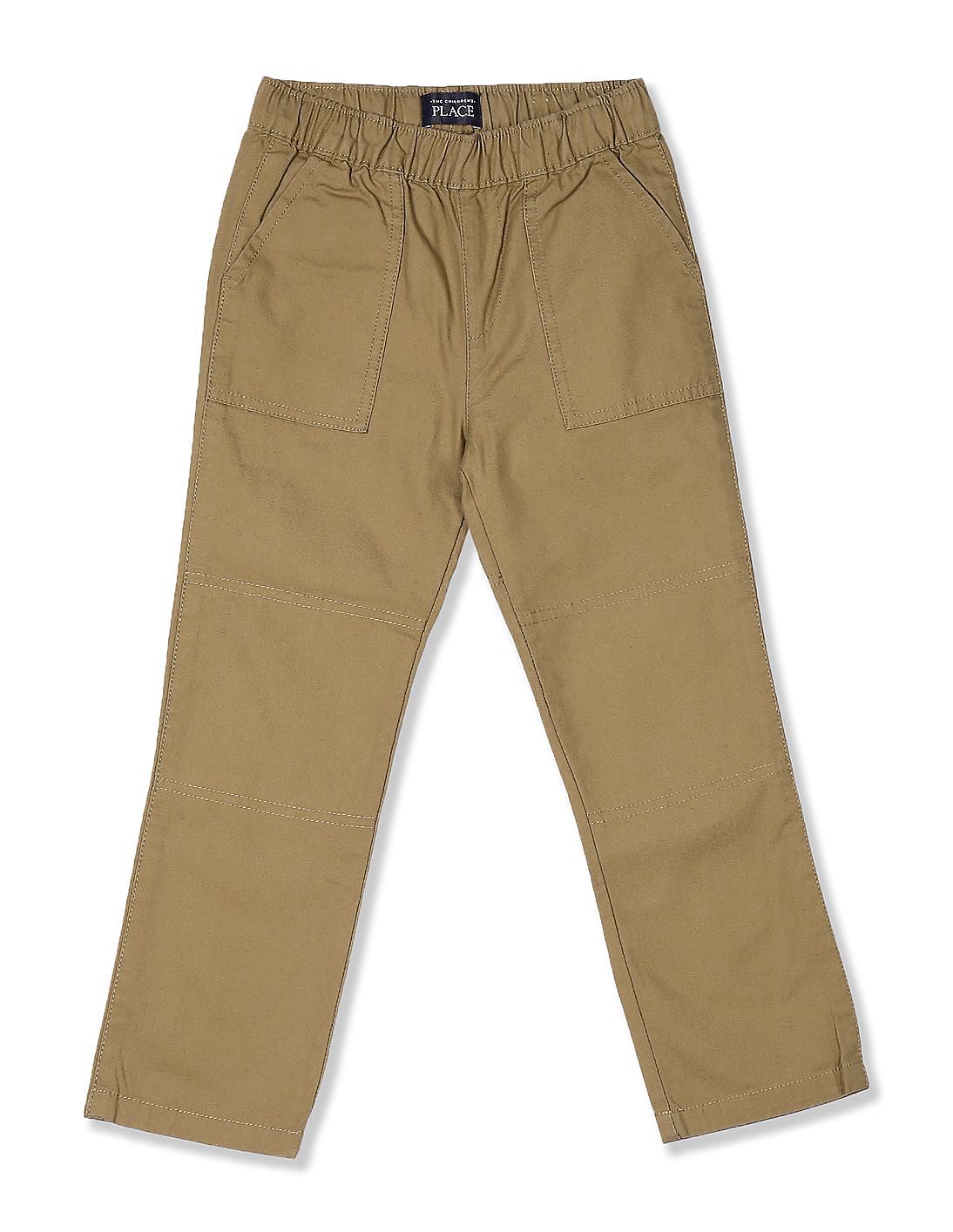 Buy The Children's Place Boys Brown Playground Pants - NNNOW.com