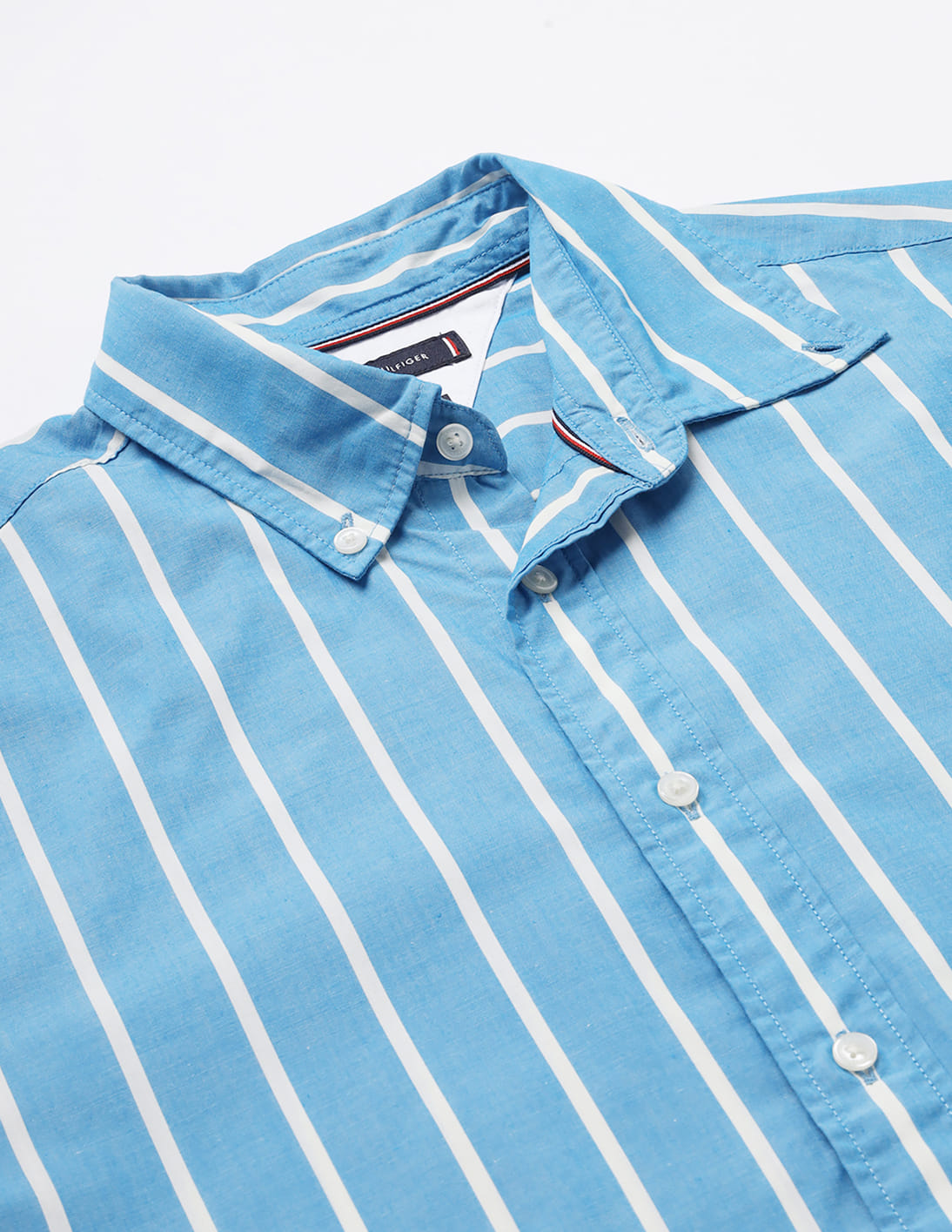 Buy Tommy Hilfiger Vertical Stripe Regular Fit Shirt - NNNOW.com
