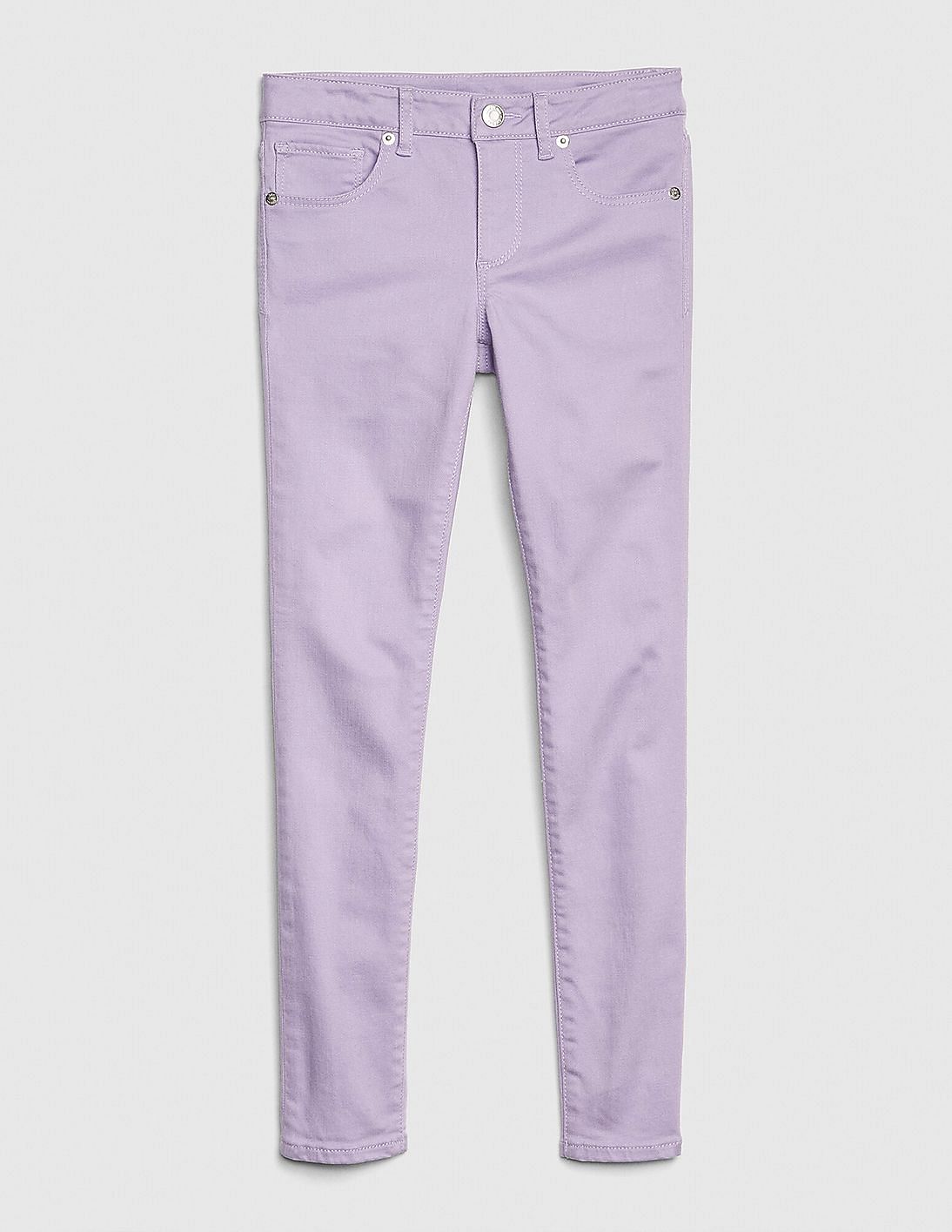 Buy GAP Girls Purple Super Skinny Jeans With Fantastiflex - NNNOW.com