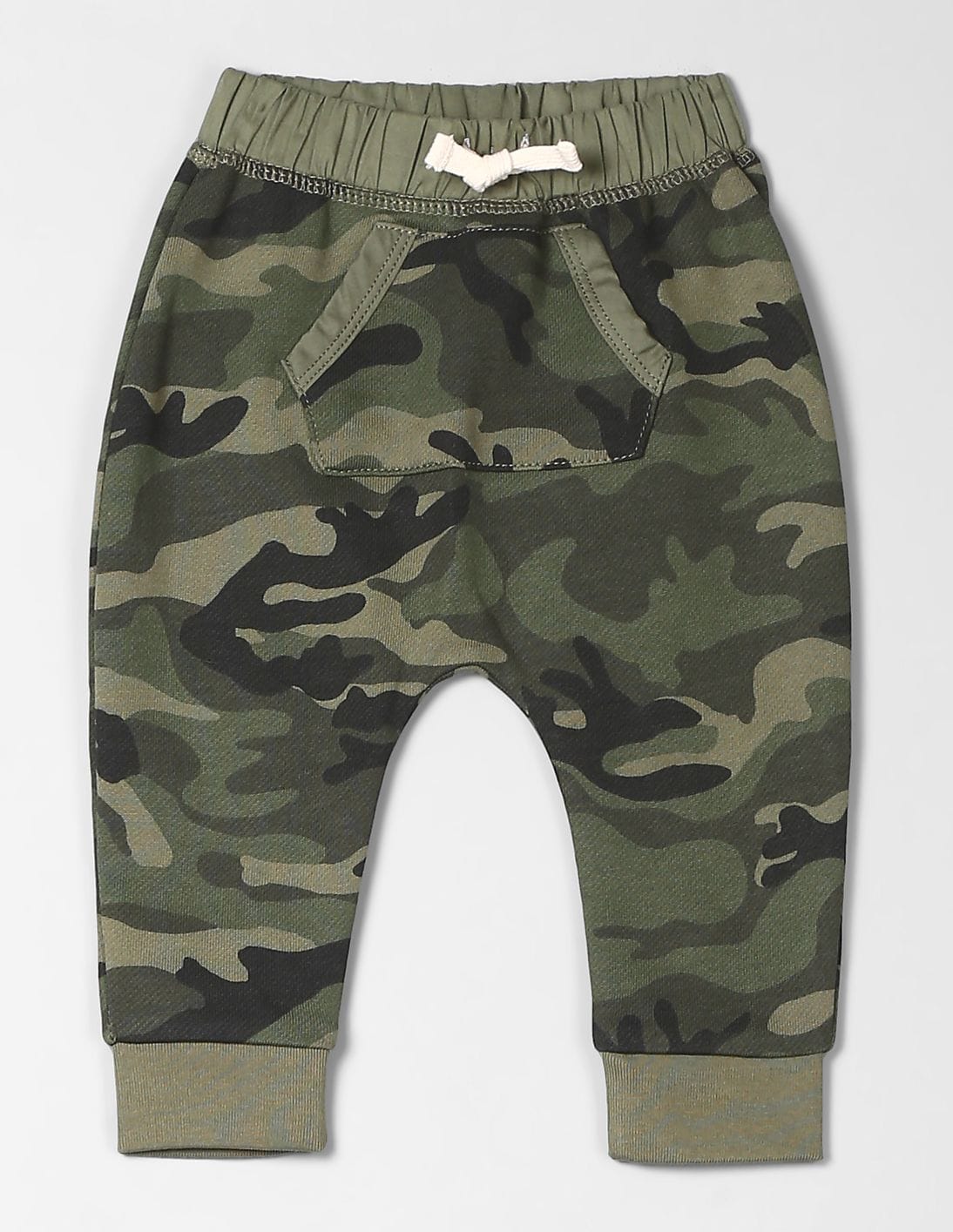 gap camo joggers