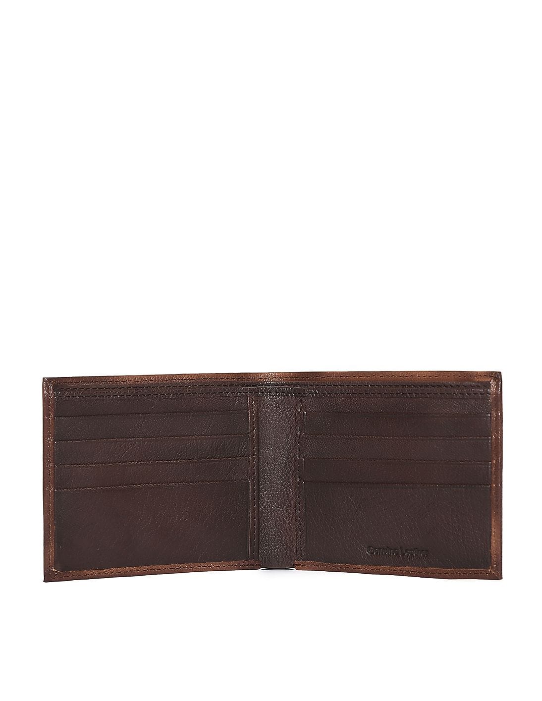 Buy Flying Machine Textured Leather Bi-Fold Wallet - NNNOW.com