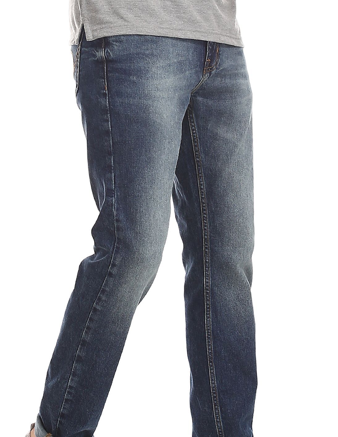 slim fit low waist jeans