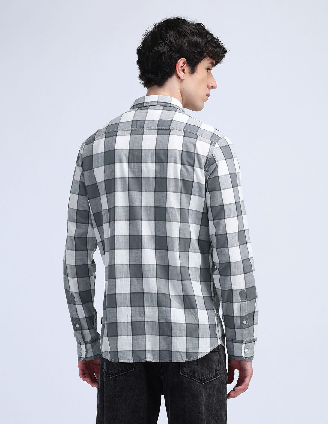 Buy Flying Machine Buffalo Check Cotton Shirt - NNNOW.com