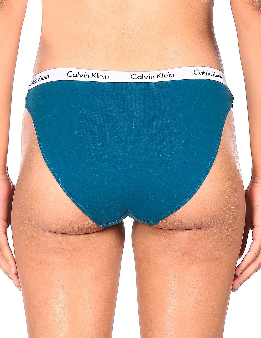 Buy Calvin Klein Underwear Women Teal Elasticized Waistband