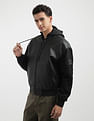 Calvin Klein Jeans Relaxed Fit Solid Casual Jacket