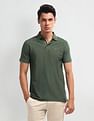 Arrow Solid Cotton Polo Shirt