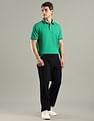 Tommy Hilfiger Solid Regular-Fit Cotton Polo T-Shirt