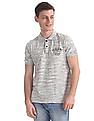 U.S. Polo Assn. Denim Co. Muscle Fit Heathered Polo Shirt