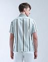 Flying Machine Vertical Striped Color Of Home Shirt