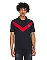 U.S. Polo Assn. Cotton Colour Block Polo Shirt