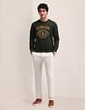 U.S. Polo Assn. Brand Printed Regular Fit Sweatshirt