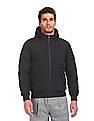 U.S. Polo Assn. Men Black USB Infrared Carbon Fibre Thermostat Jacket