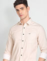U.S. Polo Assn. Denim Co. Rounded Cuff Printed Casual Shirt