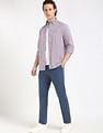 Tommy Hilfiger Striped Regular-Fit Poplin Woven Shirt