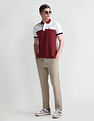 Arrow Sports Colour Block Regular Polo Shirt