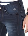Flying Machine Whiskered Skinny Fit Jeans
