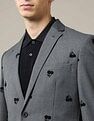 Arrow Embroidered Tailored Fit 1851 Blazer
