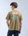 Flying Machine Typography Color Of Home T-Shirt