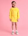 U.S. Polo Assn. Kids Girls Cotton Printed Skorts
