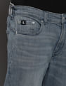 Calvin Klein Stone Wash Body Tapered Jeans